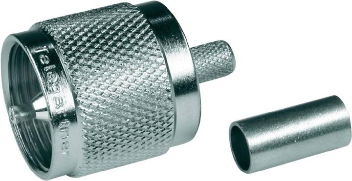 Produktbild Telegärtner UHF-Kabelstecker Crimp G01 crimp/crimp, B0605, G01 (RG-58 C/U) (Kupplung)