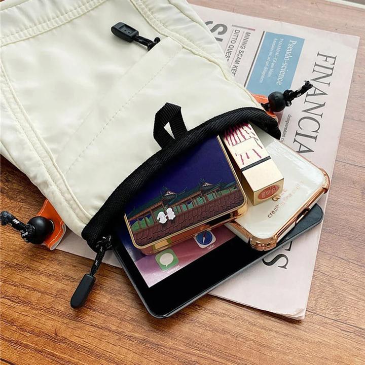 Image du produit Only-Bags.Store Mini sac messager imperméable Sac carré Sac pour téléphone portable Sac à main pour téléphone