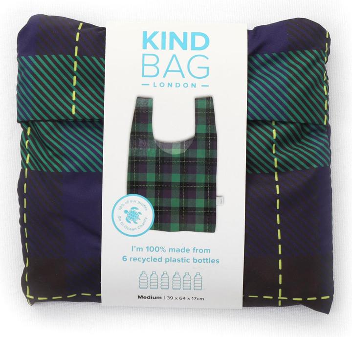 Actual product image Kind Bag Medium Bag Tartan