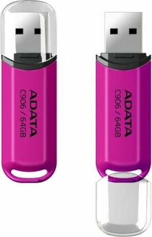 Produktbild Adata Pendrive C906 USB2.0 pink (64 GB, USB-A)
