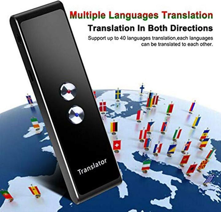 Image du produit Deltalabs Smart Translator, Bluetooth Sprachübersetzer, 41 Sprachen, iOS/Android
