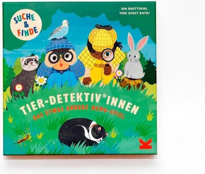 Produktbild Suche & finde. Tier-Detektiv*innen (Deutsch, Batki Zsolt, Yeji Yun, Frederik Kugler, 2024)