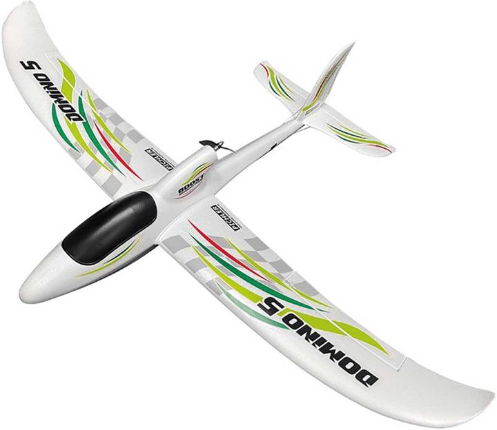 Actual product image Pichler Domino 5 green Mode 2 1420mm electric motor glider model RTF (Glider)
