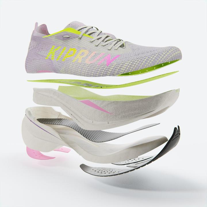 Image du produit Kiprun Chaussures de Running à plaque Carbone Femme, KD900X LD+ Lilas (42)