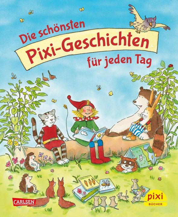 Actual product image Die schönsten Pixi-Geschichten für jeden Tag (German, Rüdiger/Funke, Isabelua, Cornelia/Abedi, Paulsen, 2024)