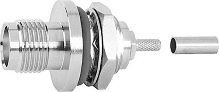 Actual product image Telegärtner TNC cable assembly socket crimp G07 50 Ohm, solder/crimp, A4016, Z04, G07 (RG-316/U) (Hitch)