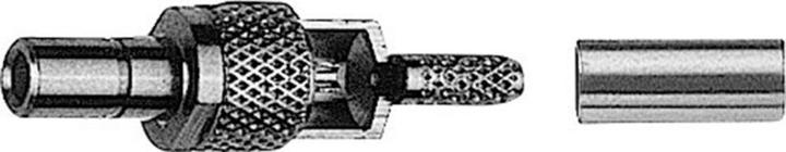 Actual product image Telegärtner SSMB connector plug, straight 50 Ohm J01190A0011 1 pc. (50 dB, Antenna cable)