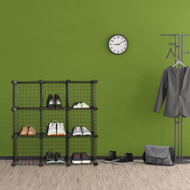 Image du produit Relaxdays Étagère cubes en 9 casiers