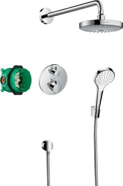 Produktbild hansgrohe Croma Select S Duschsystem Set mit Ecostat S