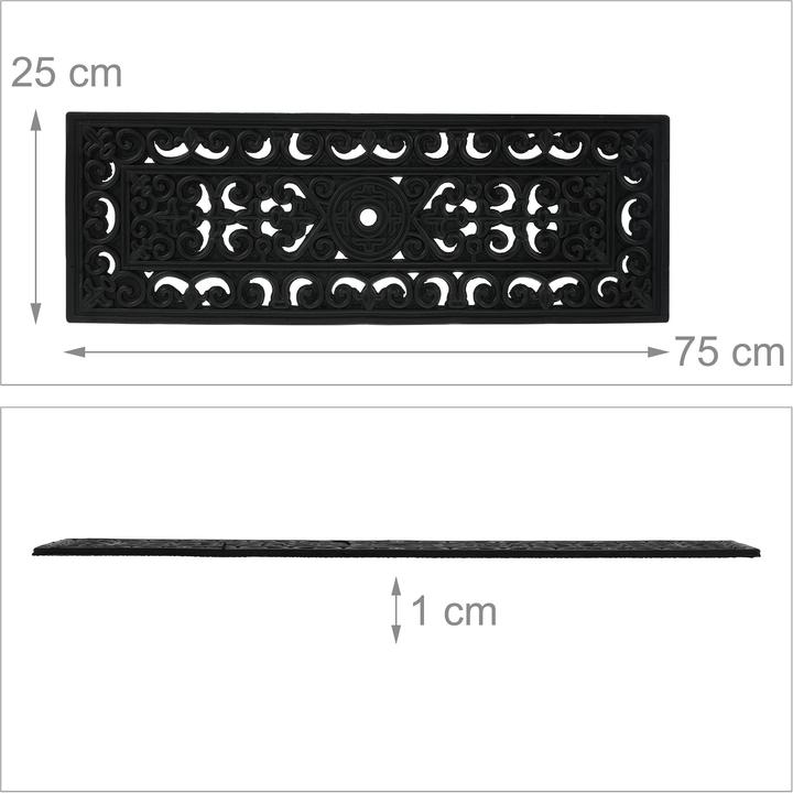 Immagine prodotto Relaxdays zerbino-scale (75 x 25 x 1 cm)