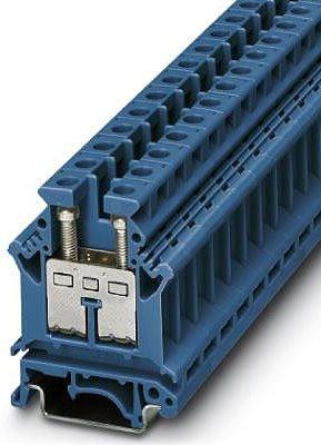 Actual product image Phoenix Contact Feed-through terminal block UK 16 BU Blue 50 pcs.