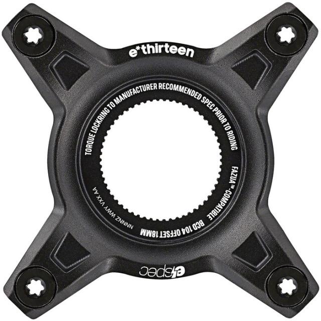Produktbild e*13 Helix e*spec Direct Mount Adapter, 104 BCD, 55mm Kettenlinie, Fazua Ride 60, black