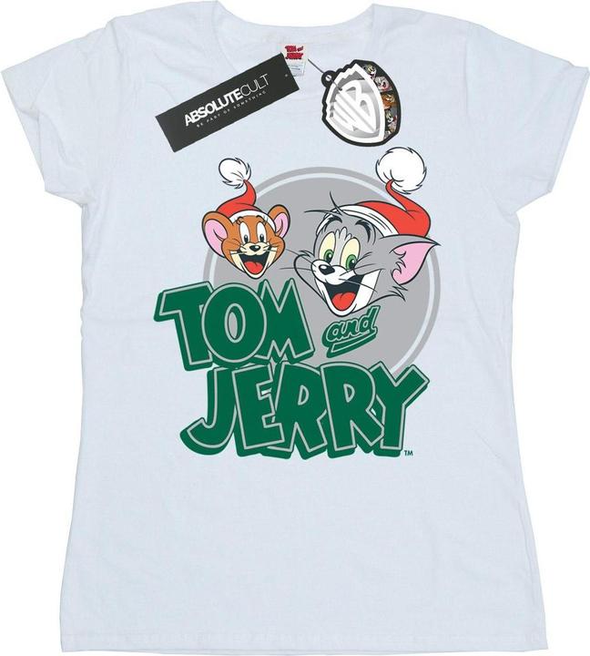 Tom & Jerry Christmas Greetings TShirt (XXL)