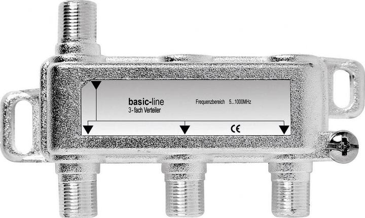 Produktbild Renkforce 3-fach SAT-Verteiler