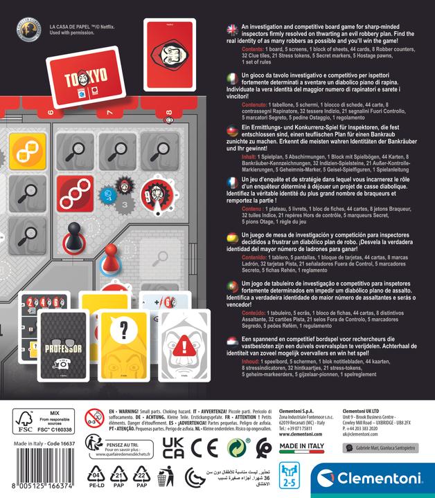 Image du produit Clementoni La Casa del Papel DFI (Italien)