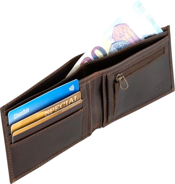 Immagine prodotto Buckle & Seam Portafoglio in pelle Bill Brown