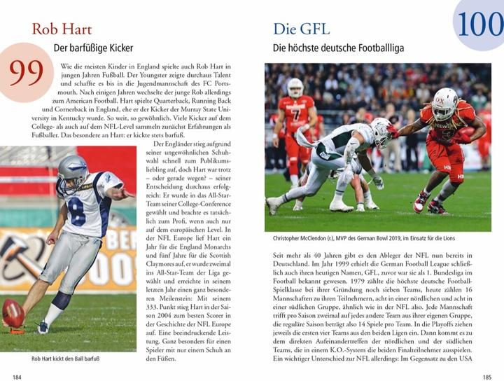 Produktbild 101 Dinge, die man über American Football wissen muss (Deutsch, Jan Dafeld, 2020)