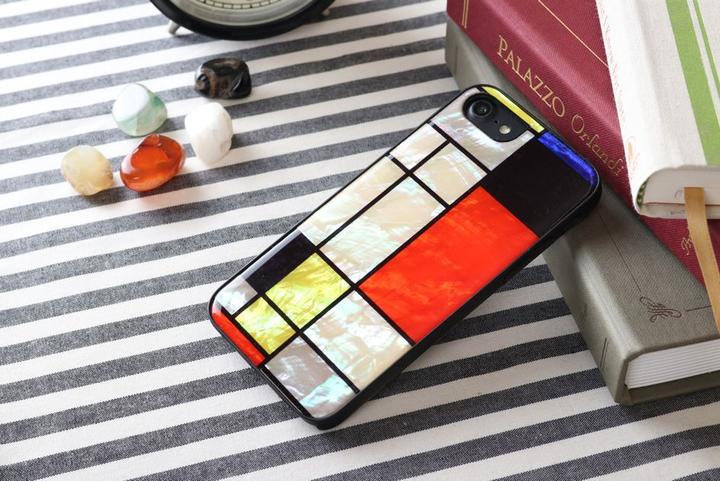 Immagine prodotto Ikins custodia per Apple iPhone 8/7 mondrian nero (Apple iPhone 8)
