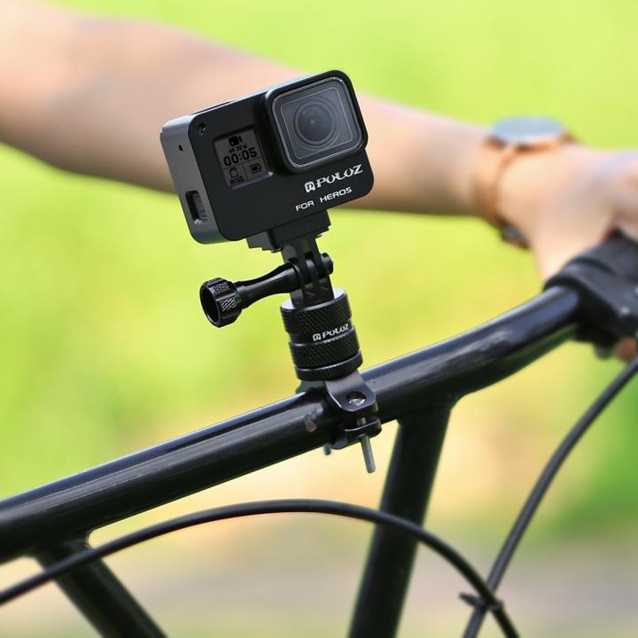 Produktbild Puluz GoPro Aluminium Bike Halterung (Hero 9 Black, Hero 8 Black, Hero 7, Hero 10 Black, Hero 11 Black, Hero 12 Black, Hero 13 Black)