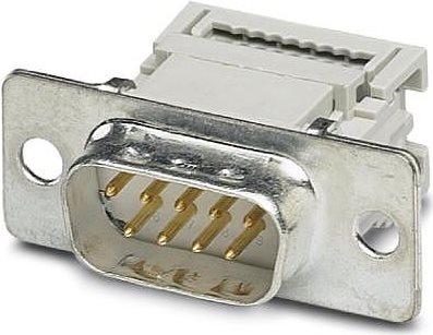 Image du produit Phoenix Contact Connecteur mâle SUB-D 90 ° Nombre de pôles/broches : 9 Borne à découpe VS-09-ST-DSUB-FK 10 pcs.