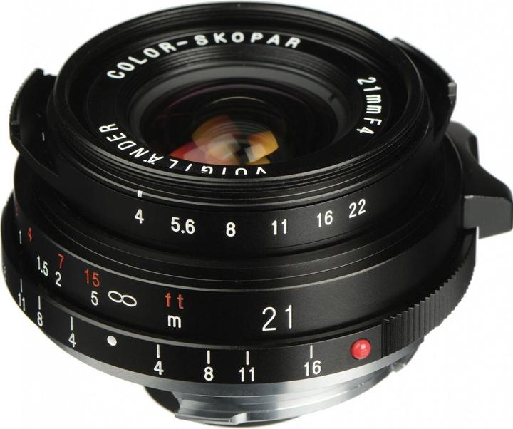 Voigtländer Color Skopar Pancake II, 21mm, f/4.0, baïonnette M (Leica M, Plein format)