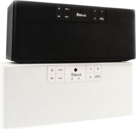 Actual product image Audioblock Block Audio BLOCK B white Network sound