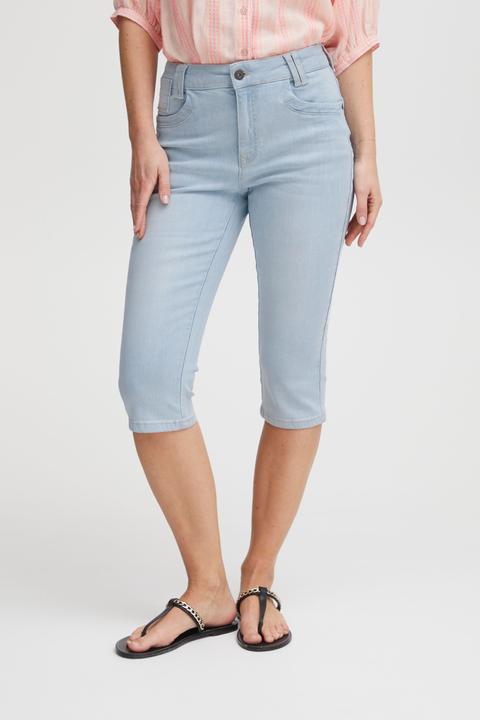Actual product image Pulz Jeans PZTENNA HW Capri - 50207524 (28)