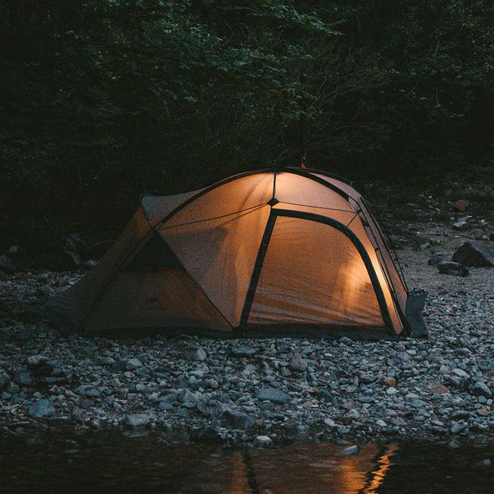 Productafbeelding Naturehike Shandi tent met één slaapkamer cnk2300zp017-grijs (Koepeltent)