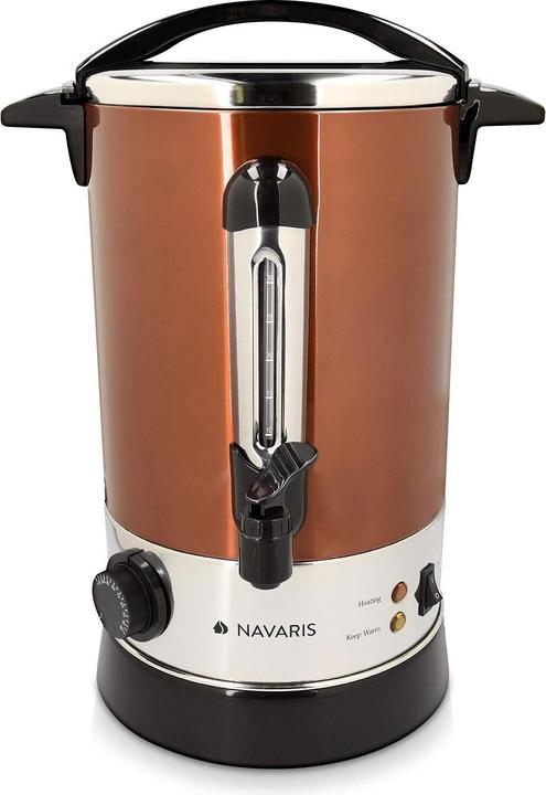 Produktbild Navaris Gluehweinkocher Heisswasserspender aus Edelstahl (6.80 l)