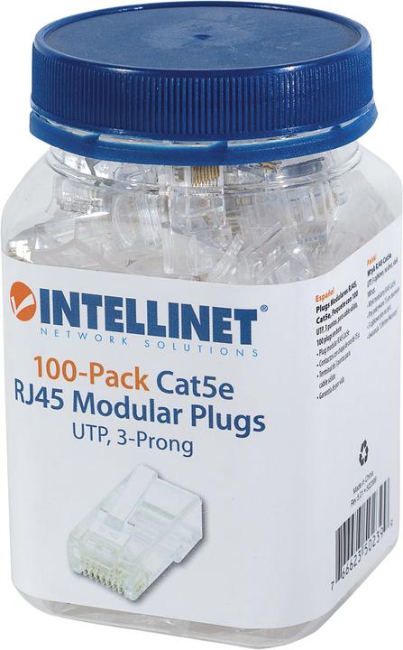Produktbild Intellinet Modular Plugs (U/UTP, CAT5e, 0.07 m)