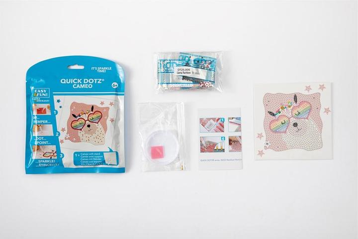 Produktbild Diamond Dotz Lama Regenbogen
