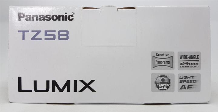 Actual product image Panasonic Lumix TZ58 (4.3 - 86 mm, 16 Mpx, 1/2,3'')