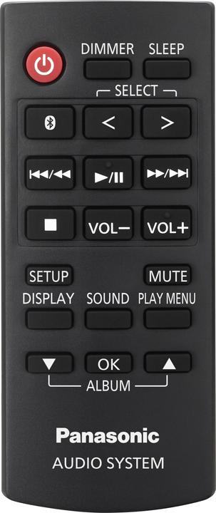 Immagine prodotto Panasonic STEREO IN LEGNO DAB+ 40 W, Mini Sistema Home Audio, Nero, 40 W, 8 Ohm, DAB, FM, FL (Bluetooth, Lettore CD, 1x 40 W)