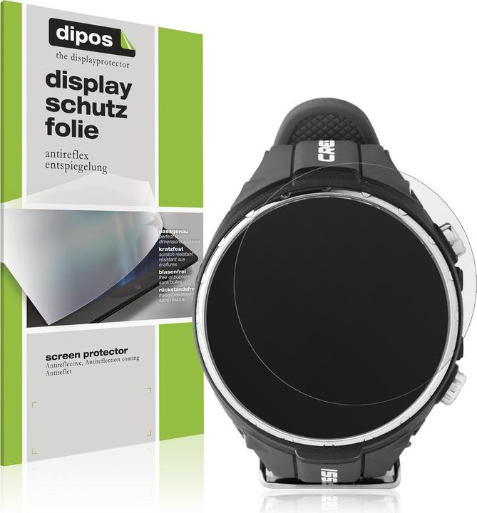 Actual product image Dipos Screen Protector Anti-Glare for Suunto D4F Tauchcomputer