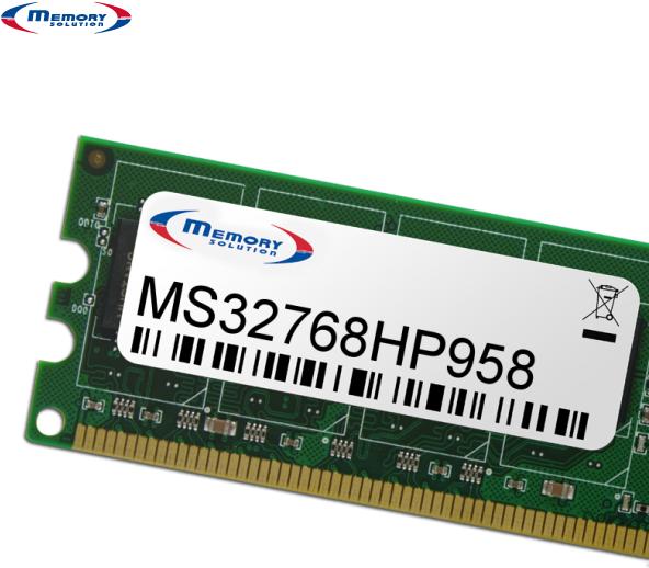 Actual product image Memorysolution 32GB HP Proliant DL980 G7 QR (1 x 32GB)
