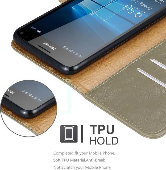 Actual product image Cadorabo Book Luxury Cover (Microsoft Lumia 950 XL)
