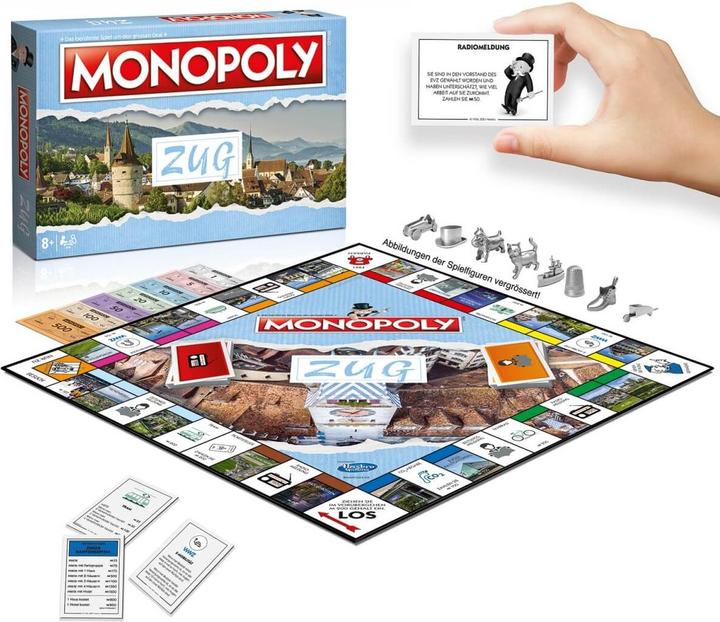 Actual product image Monopoly train (German)