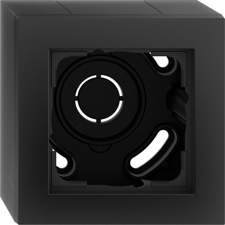 Actual product image Gira Surface-mounted housing 1f frame bw m 106109