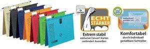 Actual product image Elba hanging file chic, professional stapling, A4, green (A4, 25 x)