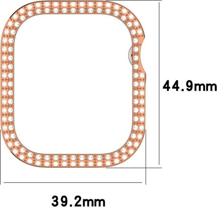 Immagine prodotto Cover-Discount Apple Watch 10 - 42mm - Custodia protettiva con strass glitterati