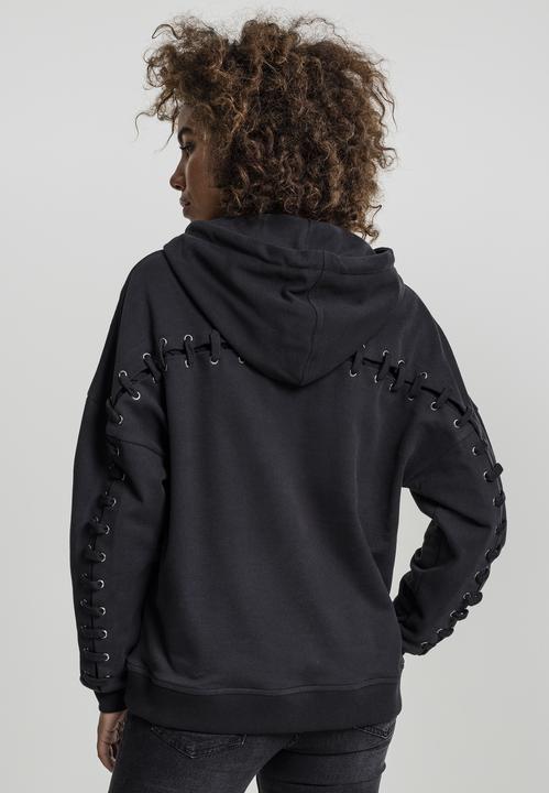 Immagine prodotto Urban Classics Felpa con cappuccio da donna allacciata (S)