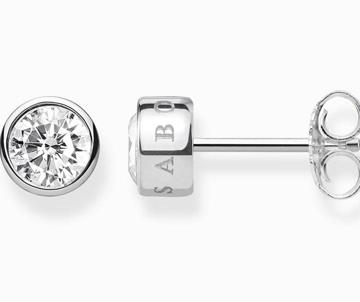 Immagine prodotto Thomas Sabo Orecchini a perno con pietra bianca (Argento)