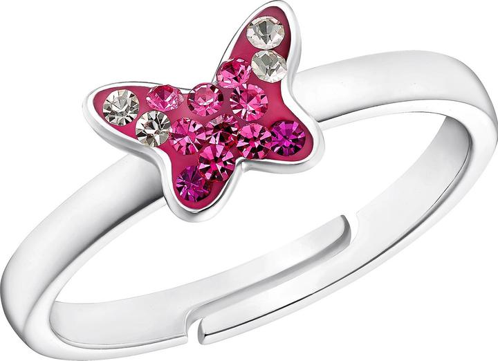 Produktbild Prinzessin Lillifee Ring für Mädchen, 925 Sterling Silber, Preciosa | Schmetterling (925 Silber)