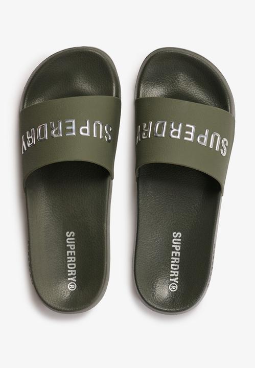 Actual product image Superdry Luxe Logo Pool Slide (37, 39, 40)