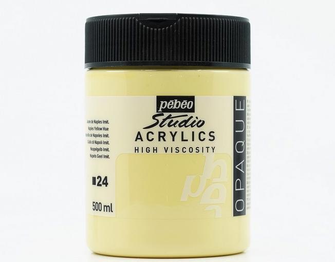 Image du produit Pebeo Acrylique fine Studio Acrylics (Jaune de Naples Imit, 500 ml)