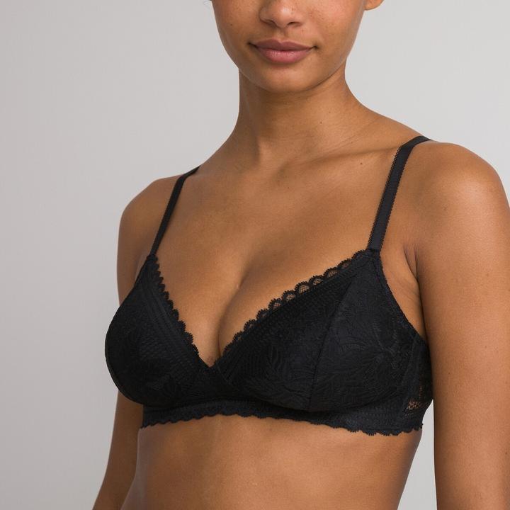 Actual product image La Redoute Collections Volume bra in recycled lace (70 A)