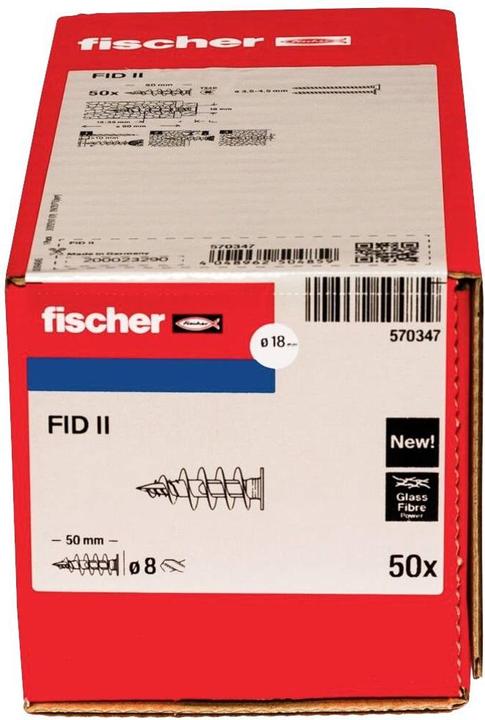 Immagine prodotto Fischer Tassello isolante FID II (50 pz.)