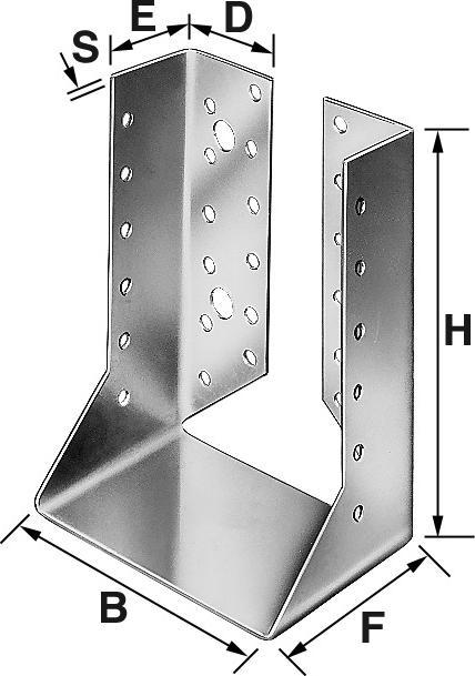 Image du produit Simpson Sst Sabots de poutre, Type I (Cintre à solive, 1 pcs)