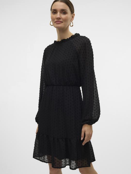 Produktbild Vero Moda Vmemma L/S Dobby Short Dress Wvn Exp Kleid (S)