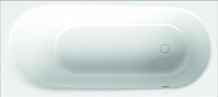 Actual product image Bette Comodo bathtub, 190 x 90 cm, 1622-, lateral overflow in front (228 l, 190 cm, 90 cm)